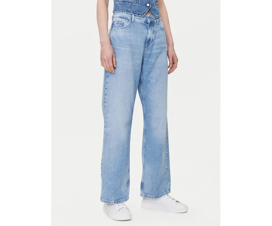 obrazek 1 Mustang Jeansy Madison 1016211 Błękitny Wide Fit