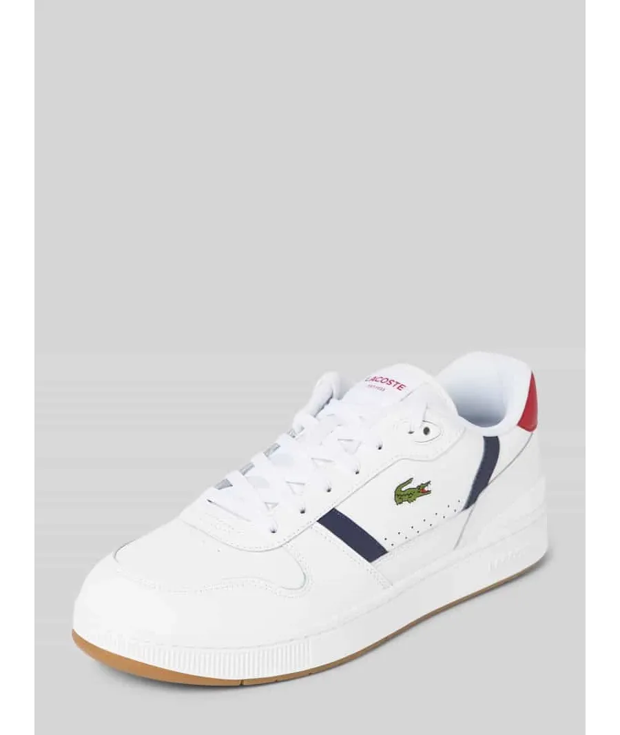 obrazek 1 Sneakersy skórzane z wyhaftowanym logo