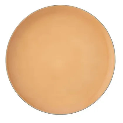 Zdjęcie Wyjątkowy talerz porcelanowy Apricot Platinum do jadalni