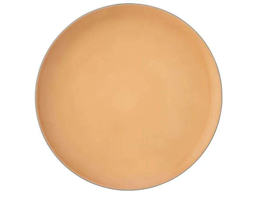 obrazek 1 Wyjątkowy talerz porcelanowy Apricot Platinum do jadalni