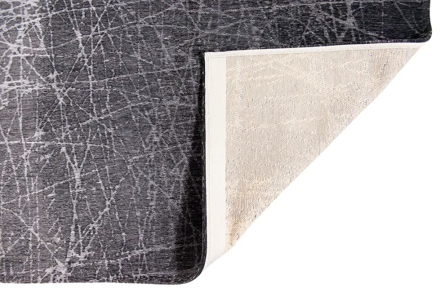 picture 2 Stylish black modern rug - WIND CHILL GRAY 8881