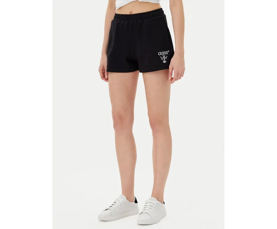 obrazek 1 Guess Szorty sportowe V5GD19 KC3D2 Czarny Relaxed Fit