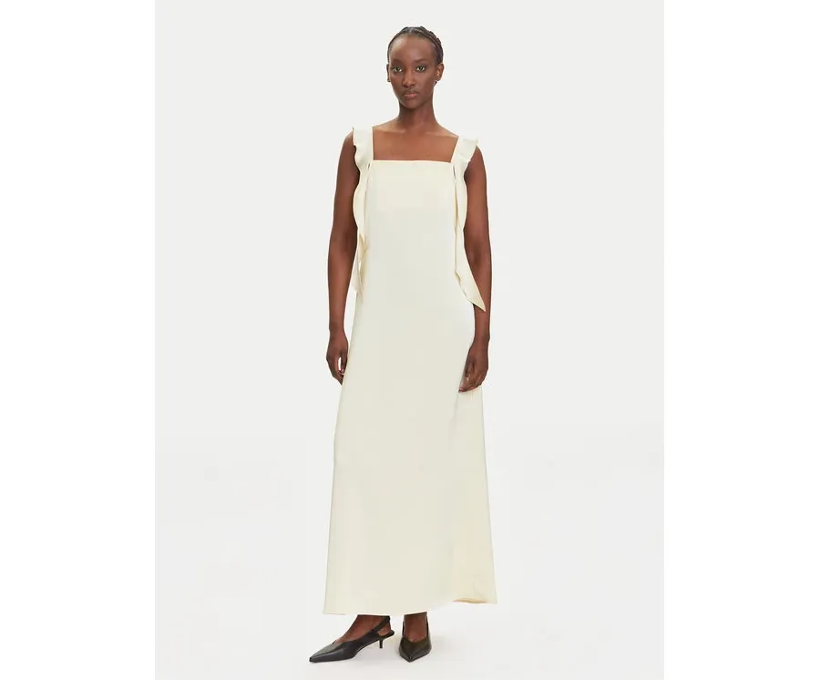 obrazek 1 Vero Moda Sukienka koktajlowa Eloisa 10340914 Beżowy Slim Fit