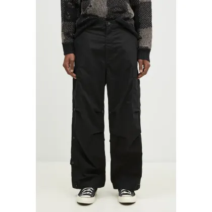 Zdjęcie Maharishi spodnie bawełniane Original Cargo Snopants Loose kolor czarny proste 5300.BLACK