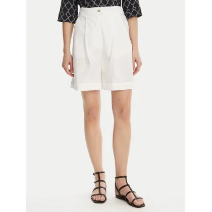 Zdjęcie Max Mara Beachwear Bermudy Sultano 2516141019 Biały Relaxed Fit