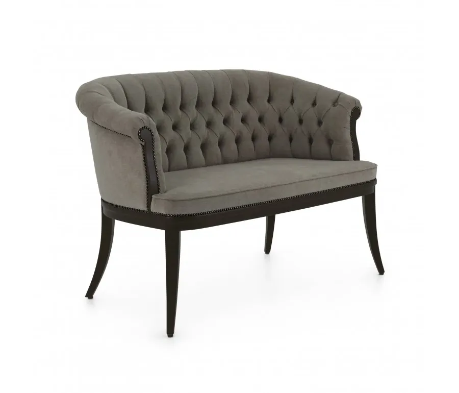 obrazek 1 Wygodna elegancka sofa 2-osobowa w stylu klasycznym - Sevensedie