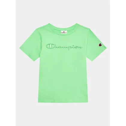 Zdjęcie Champion T-Shirt 306349 Zielony Regular Fit