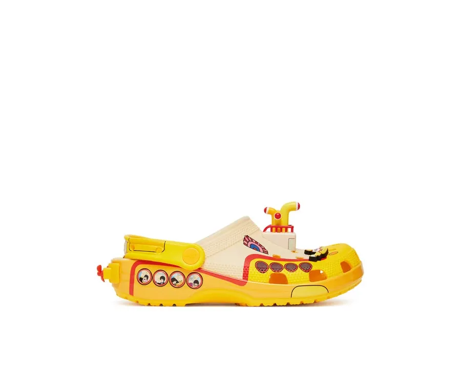 obrazek 1 Crocs Klapki Beatles Ylw Sb Cls Clg 210893 Kolorowy