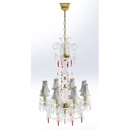 Zdjęcie Elegancki żyrandol salonowy z włoch