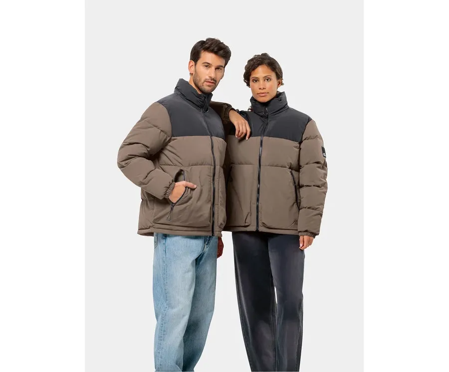 obrazek 1 Jack Wolfskin Kurtka puchowa Dellbrueck Jkt 1207561 Brązowy Regular Fit
