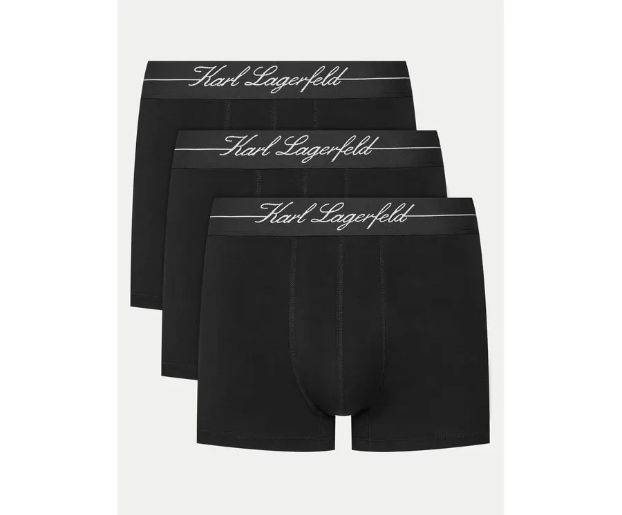 obrazek 1 KARL LAGERFELD Komplet 3 par bokserek A1M47089 Czarny