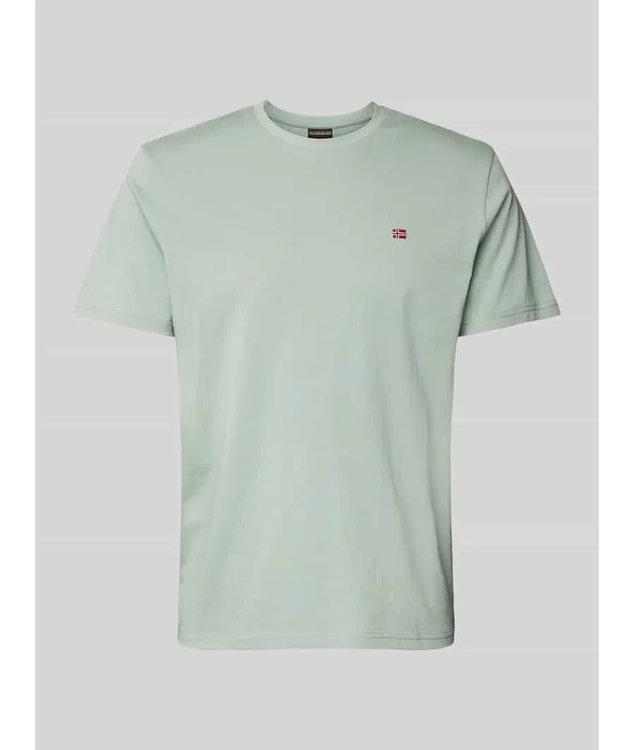 obrazek 1 T-shirt z wyhaftowanym logo model ‘SALIS’