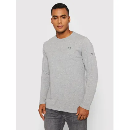 Zdjęcie Pepe Jeans Longsleeve Original Basic 2 Long N PM508211 Szary Slim Fit