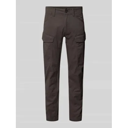 Zdjęcie Spodnie cargo o kroju tapered fit ze szlufkami na pasek model ‘Rovic’