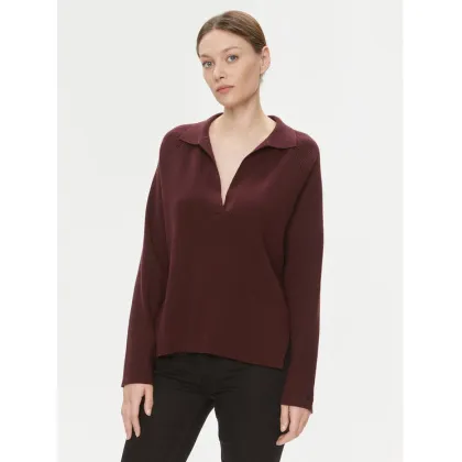 Zdjęcie Calvin Klein Sweter Essential K20K206019 Bordowy Relaxed Fit
