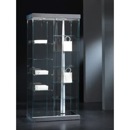 Picture Beautiful, stylish showcase with rotating shelves