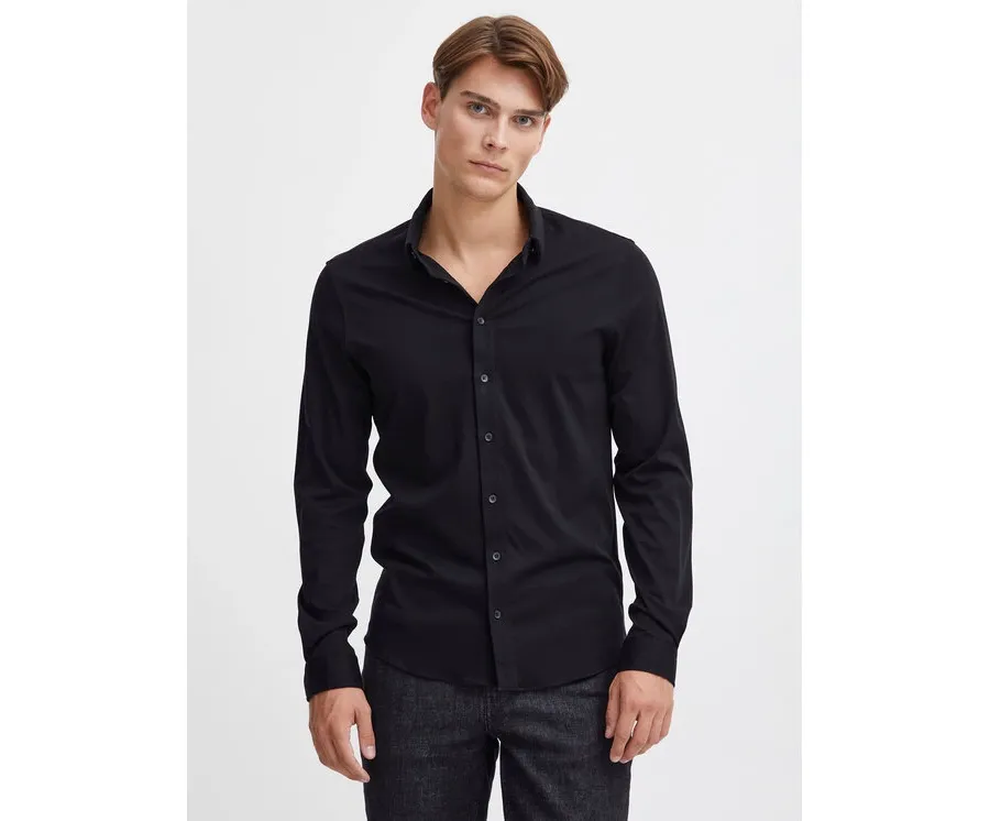 obrazek 1 Casual Friday Koszula 20504841 Czarny Slim Fit