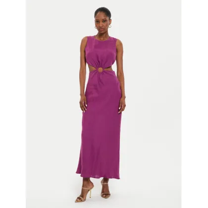 Zdjęcie ViCOLO Sukienka letnia TB2881 Fioletowy Regular Fit