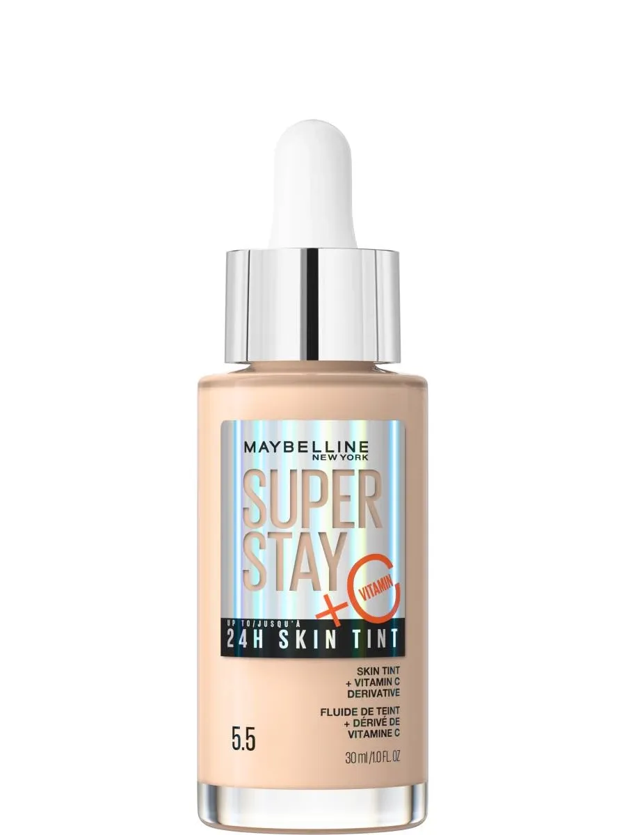 obrazek 1 Maybelline Super Stay 24H Skin Tint Długotrwały podkład rozświetlający 5.5 30 ml