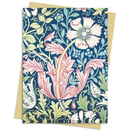 Zdjęcie Pakiet kartek na życzenia (William Morris: Tapeta Compton) - Flame Tree Publishing