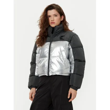 Zdjęcie Karl Kani Kurtka zimowa Og Metallic Block 61760015 Czarny Regular Fit