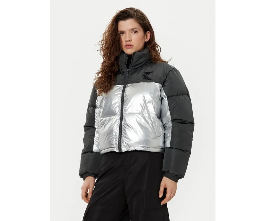 obrazek 1 Karl Kani Kurtka zimowa Og Metallic Block 61760015 Czarny Regular Fit