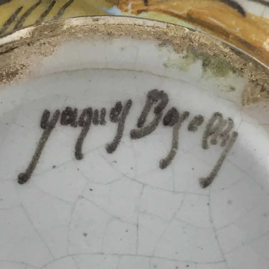obrazek 9 Gustowny ceramiczny wazon z XVIII wieku