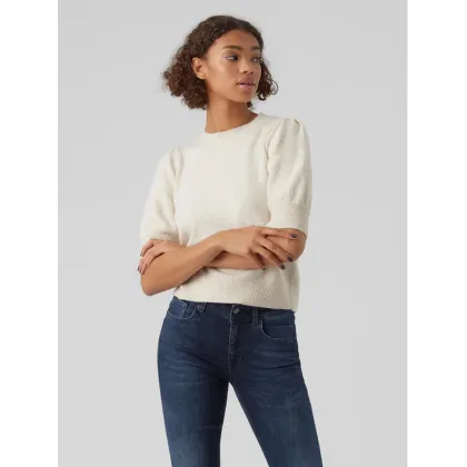 Zdjęcie Vero Moda Sweter Doffy 10278313 Écru Regular Fit