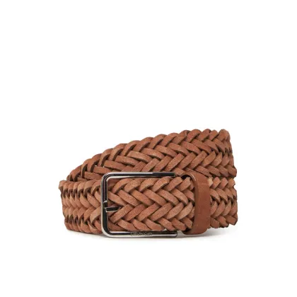 Zdjęcie Calvin Klein Pasek Męski Warmth Braided Suede 35Mm K50K512841 Brązowy