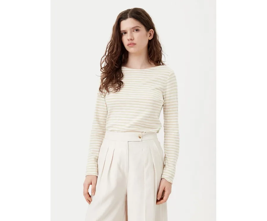 obrazek 1 Marc O'Polo Bluzka B01219652597 Beżowy Regular Fit