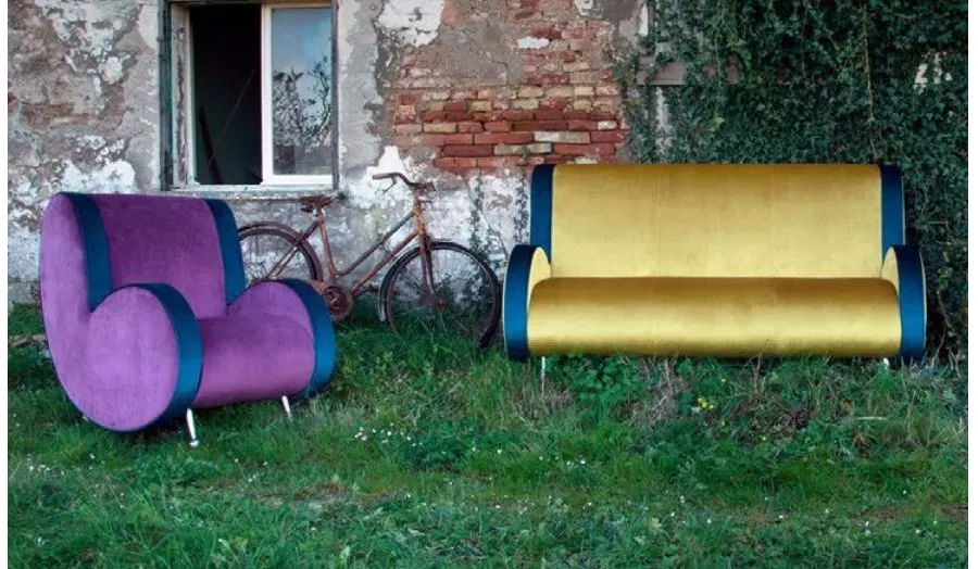 obrazek 6 Stylowy włoski fotel Ata do salonu