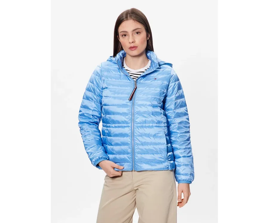 obrazek 1 Tommy Hilfiger Kurtka puchowa WW0WW37264 Błękitny Regular Fit