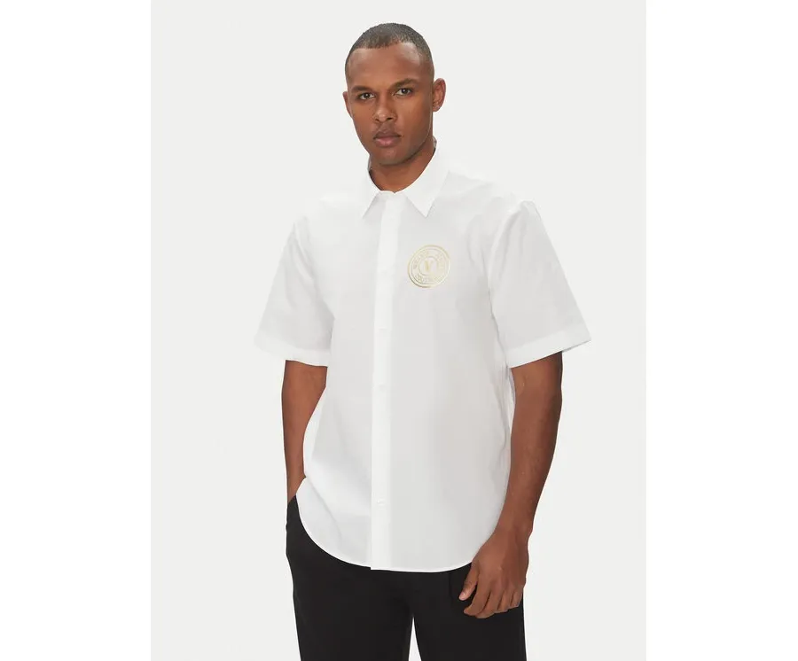 obrazek 1 Versace Jeans Couture Koszula 78GALY11 Biały Regular Fit