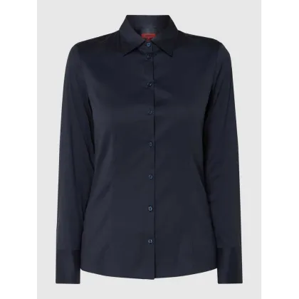 Zdjęcie Bluzka koszulowa z mankietami zapinanymi na 3 guziki model ‘The Fitted’