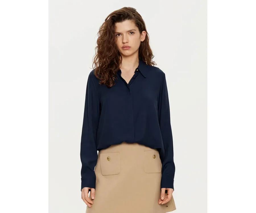 obrazek 1 Tommy Hilfiger Koszula WW0WW44045 Granatowy Regular Fit