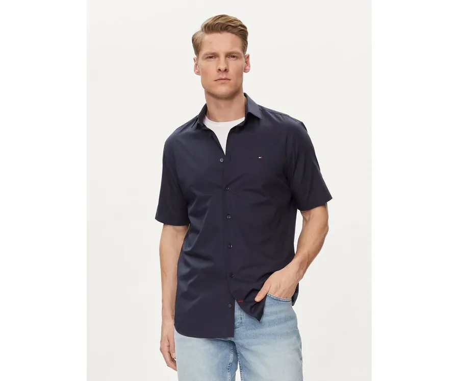 obrazek 1 Tommy Hilfiger Koszula Core MW0MW34626 Granatowy Regular Fit