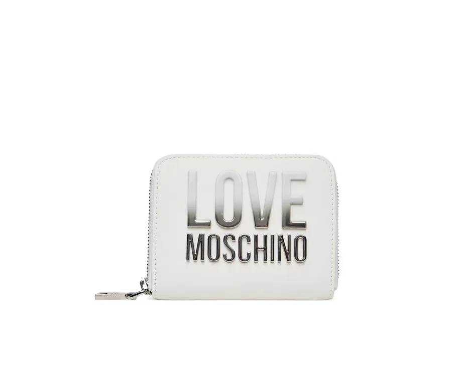 obrazek 1 LOVE MOSCHINO Mały Portfel Damski JC5732PP0MKD0100 Biały