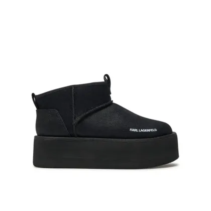 Zdjęcie KARL LAGERFELD Botki KL48522S Czarny