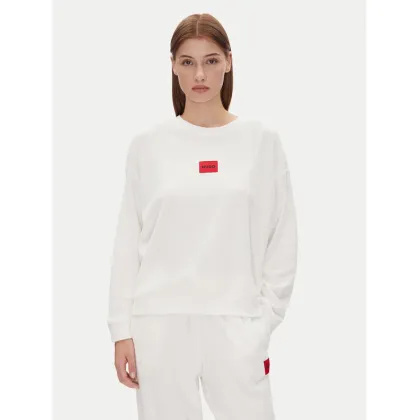 Zdjęcie HUGO Bluza Neve_Sweatshirt 50531686 Écru Relaxed Fit