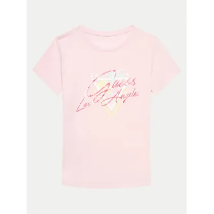 Zdjęcie Guess T-Shirt J4GI23 K6YW4 Różowy Regular Fit
