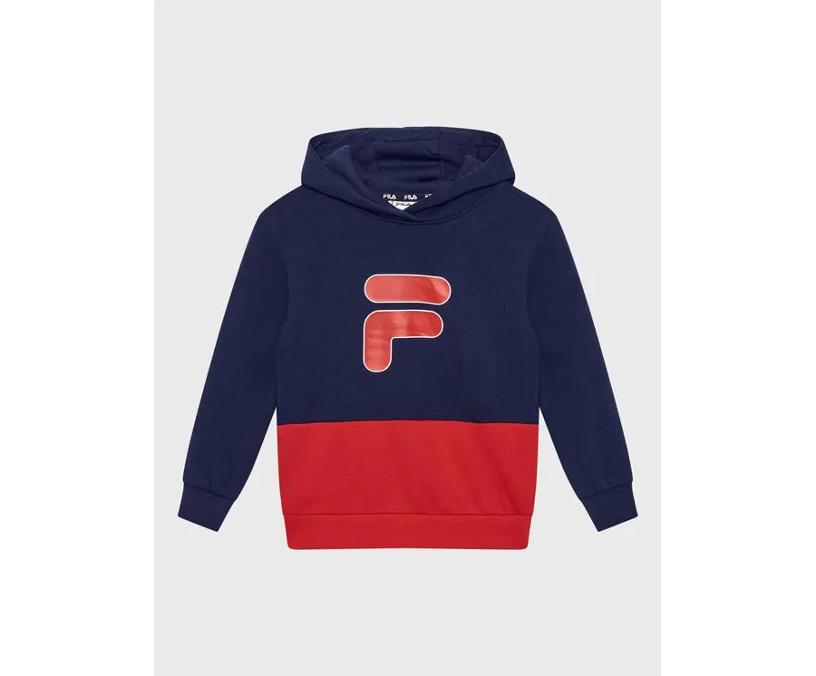 obrazek 1 Fila Bluza Bielefeld FAK0101 Granatowy Regular Fit