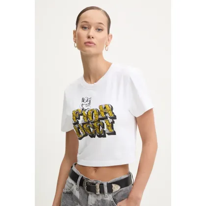 Zdjęcie Fiorucci t-shirt damski kolor biały W01FMTSH094CJ03WH01