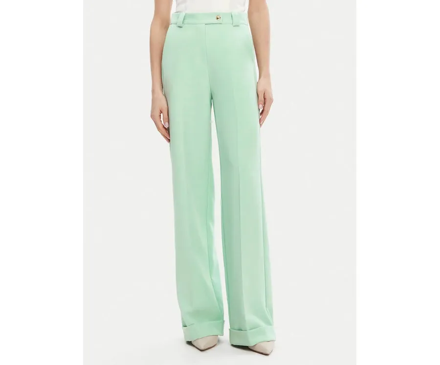 obrazek 1 Maryley Spodnie materiałowe 25EB537/M26/43SP Zielony Regular Fit