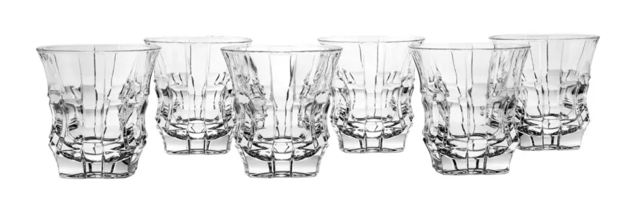 obrazek 1 Zestaw 6 szklanek Cascade do whisky