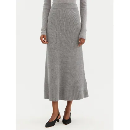 Zdjęcie Max Mara Leisure Spódnica midi Agile 2426306028 Szary Regular Fit