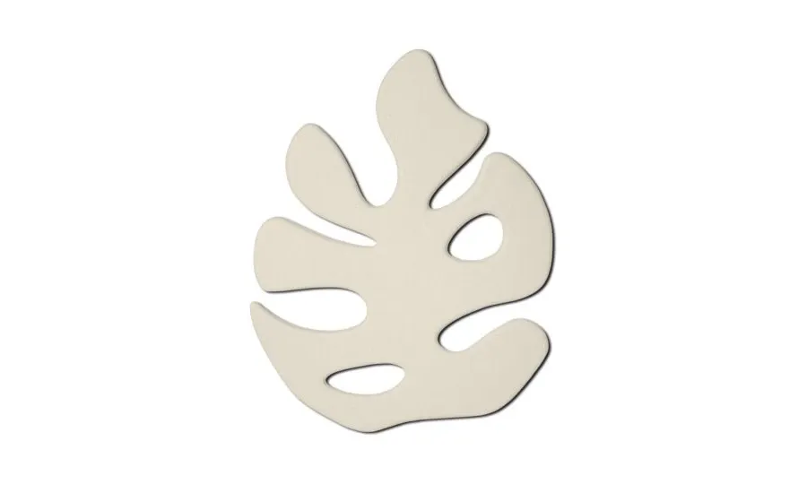 obrazek 6 Ceramiczna dekoracja ścienna w kształcie liścia