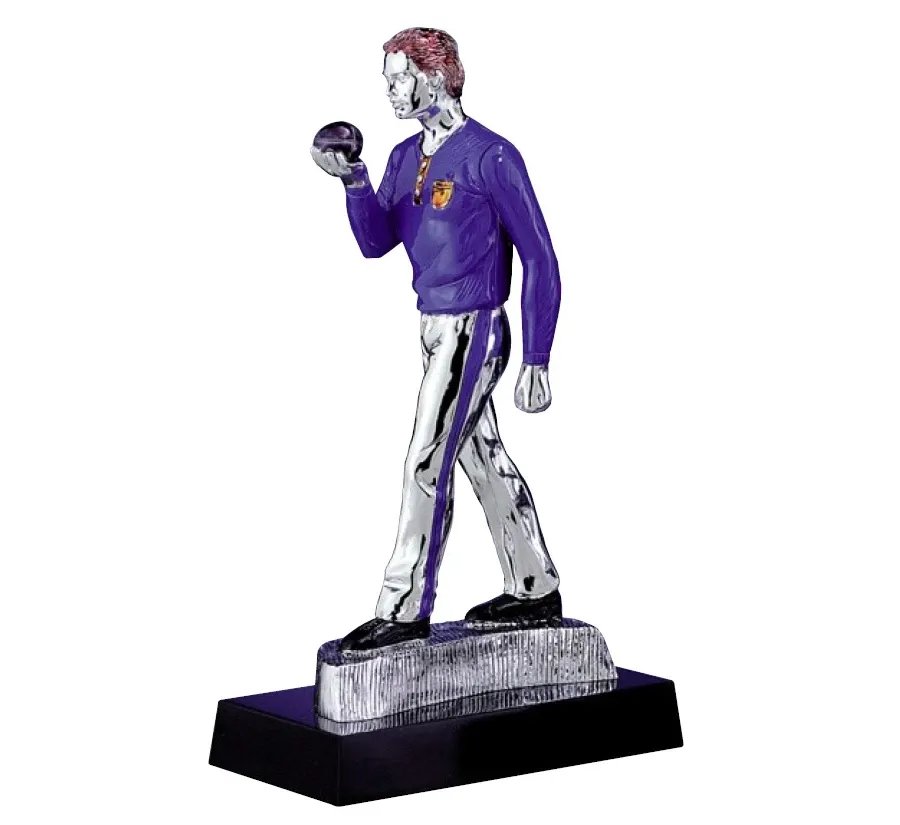 picture 1 Figurine with pool player - Astra Argenti