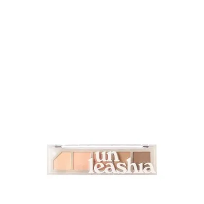 Zdjęcie UNLEASHIA Mood Shower Eye Palette Paleta cieni do powiek 3.5 g Nr. 1 Vanilla Shower