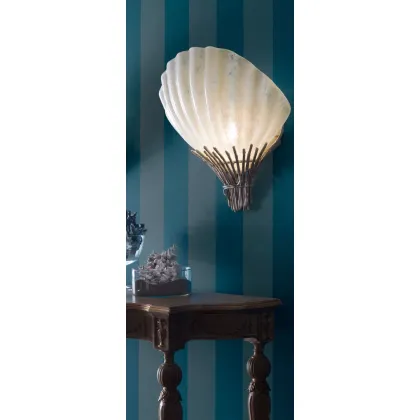 Zdjęcie Elegancki kinkiet w kształcie muszli - Euro Lamp Art