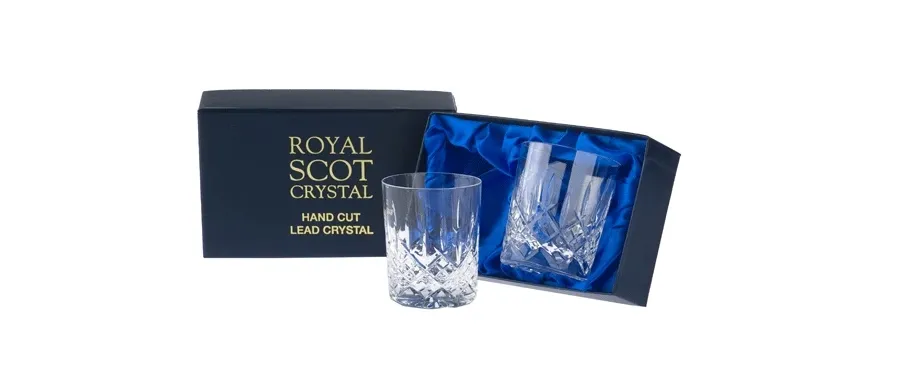 picture 1 Royal Scot Crystal Whisky Tumblers London 2 p.